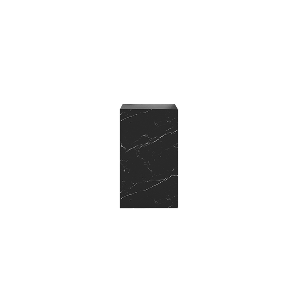 Sugar Cubes Coffee Table / Stand - Black-And-White Marble - 300*300mm